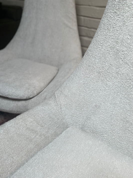 A Pair of Odyssey Hi-Back Swivel Armchair — Refurbished Mid-Century Classic