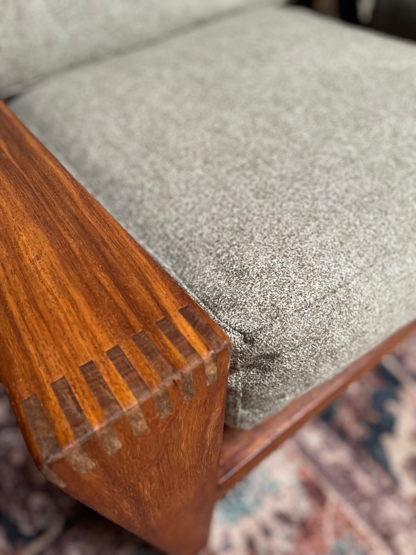 A pair of Kiaat Kallenbach armchairs