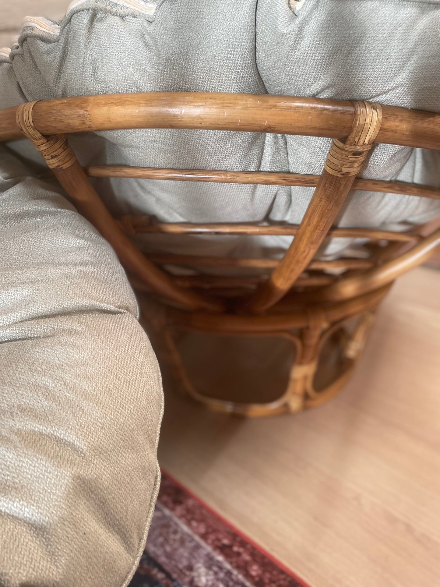Pair of Tub Style Papasan chairs