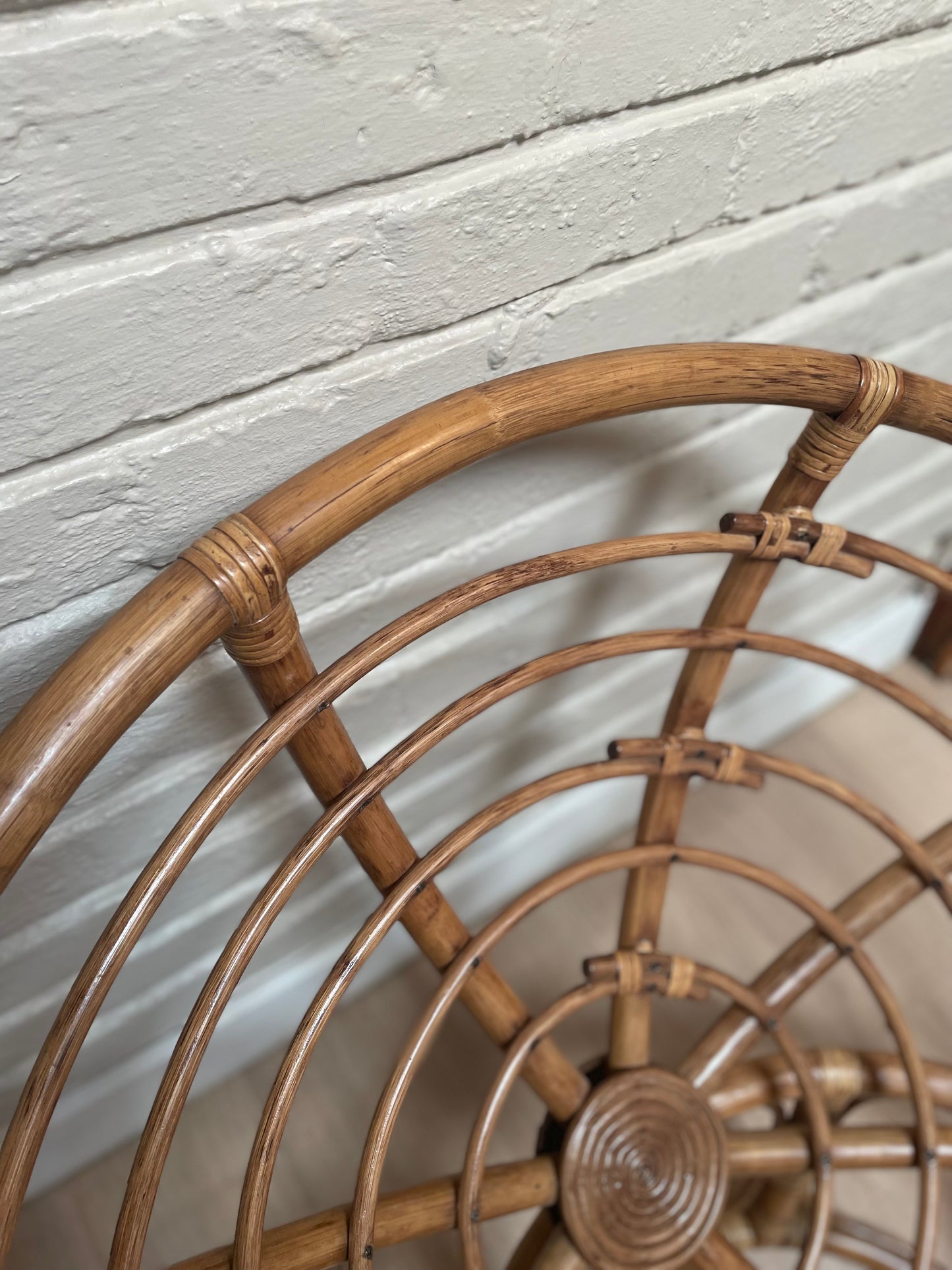 Restored Bamboo Papasan Frame (Detached)