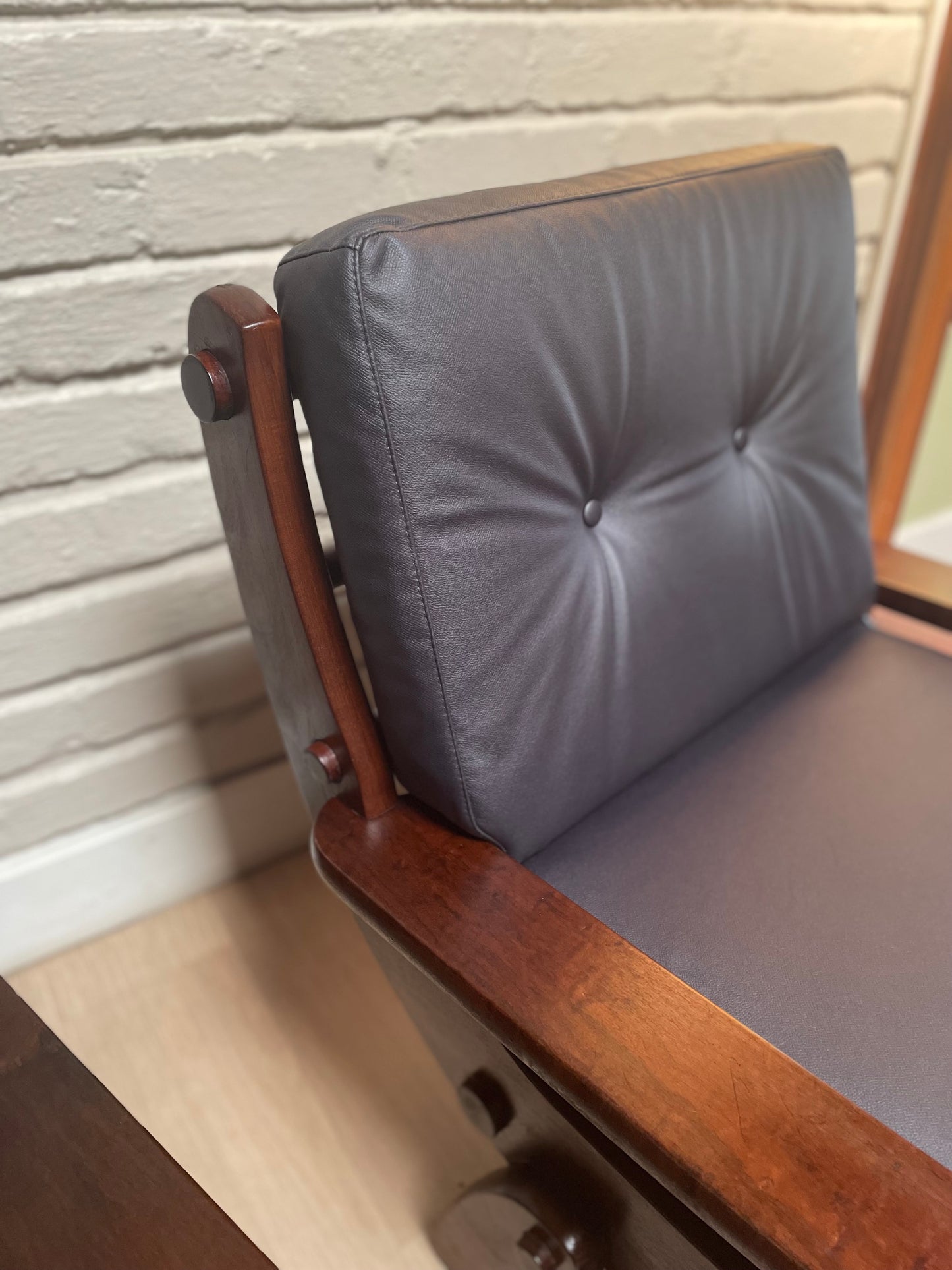 A Pair of Imbuia Occasional Chairs