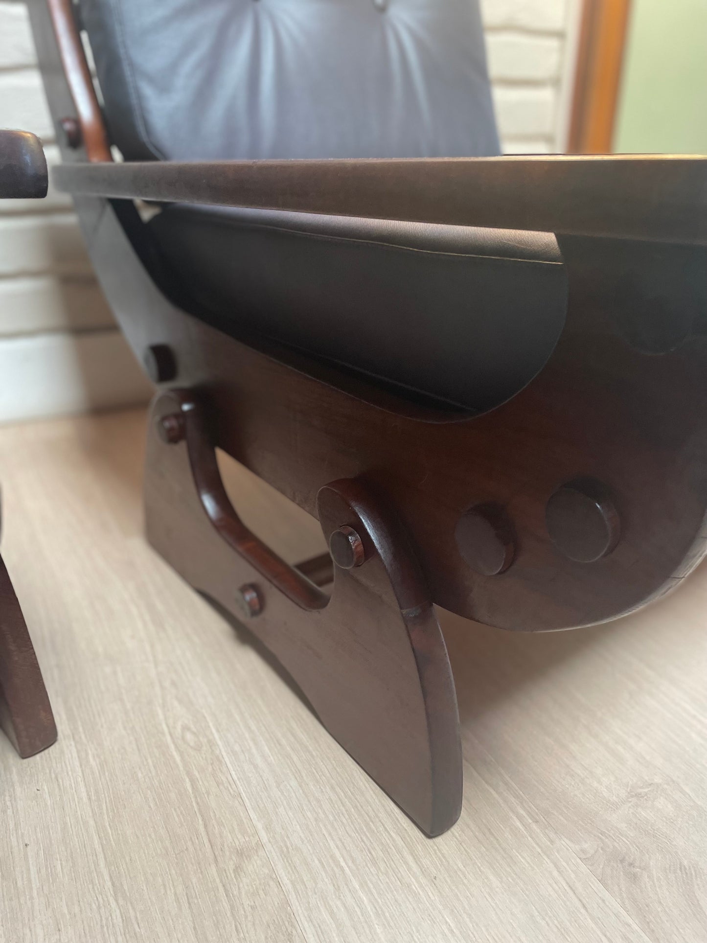 A Pair of Imbuia Occasional Chairs